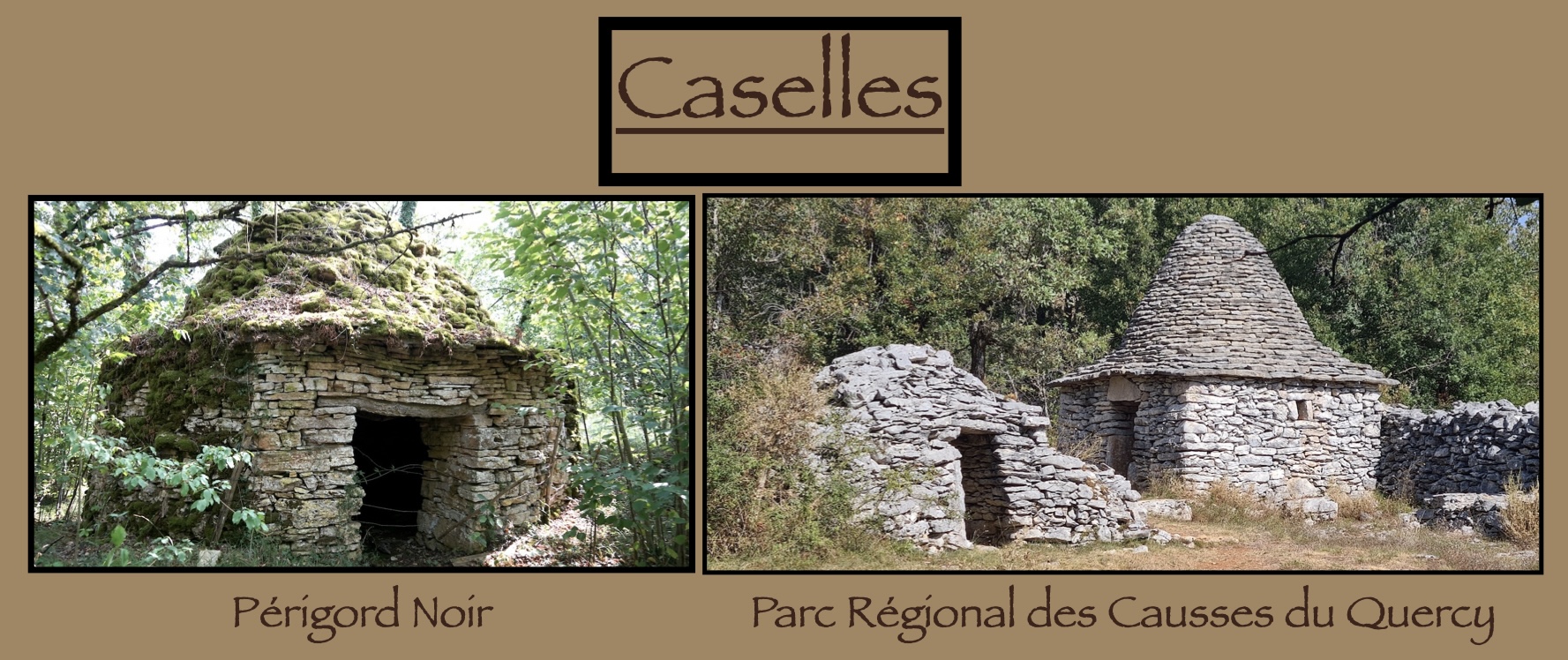 Des caselles du Périgord Noir et des Causses du Quercy